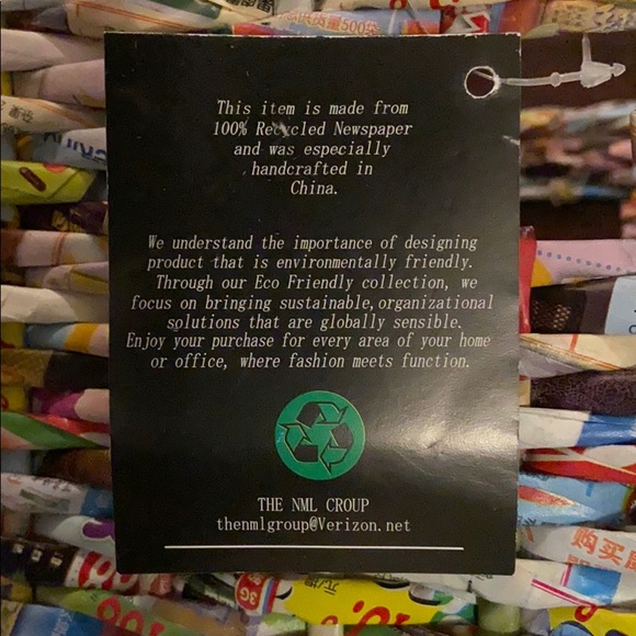 Mirror, picture frame, and baskets set. - Picture 2 of 4